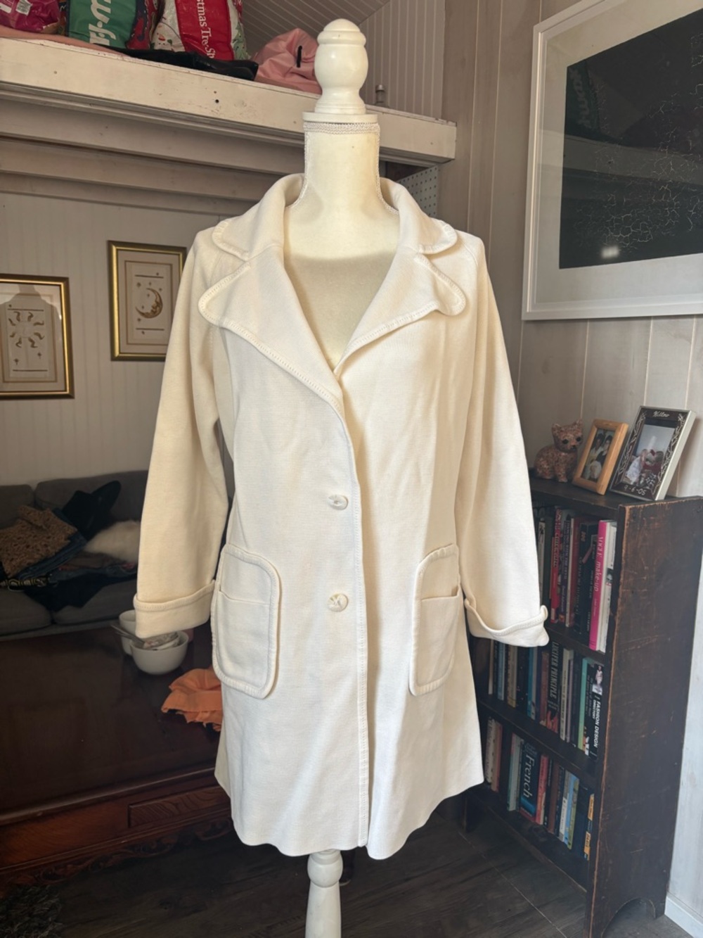 White Vintage Coat